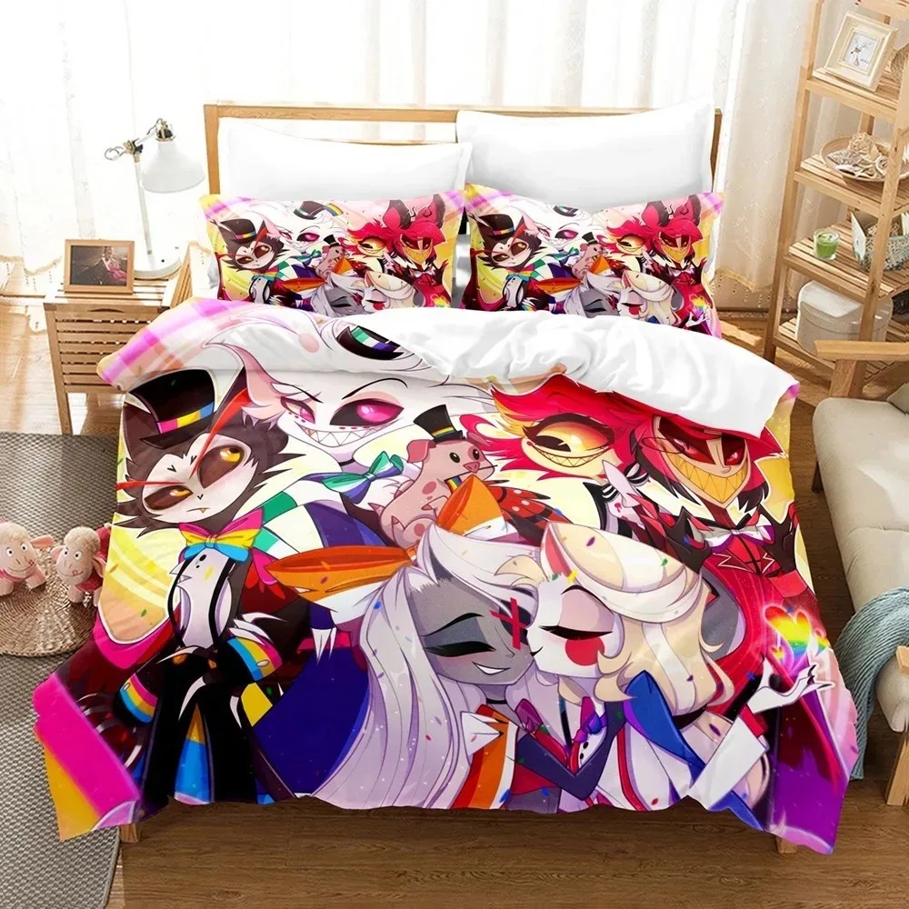 Fashion Cartoon Hazbin Hotel B - Home Textiles Classic Fashion recension och pris