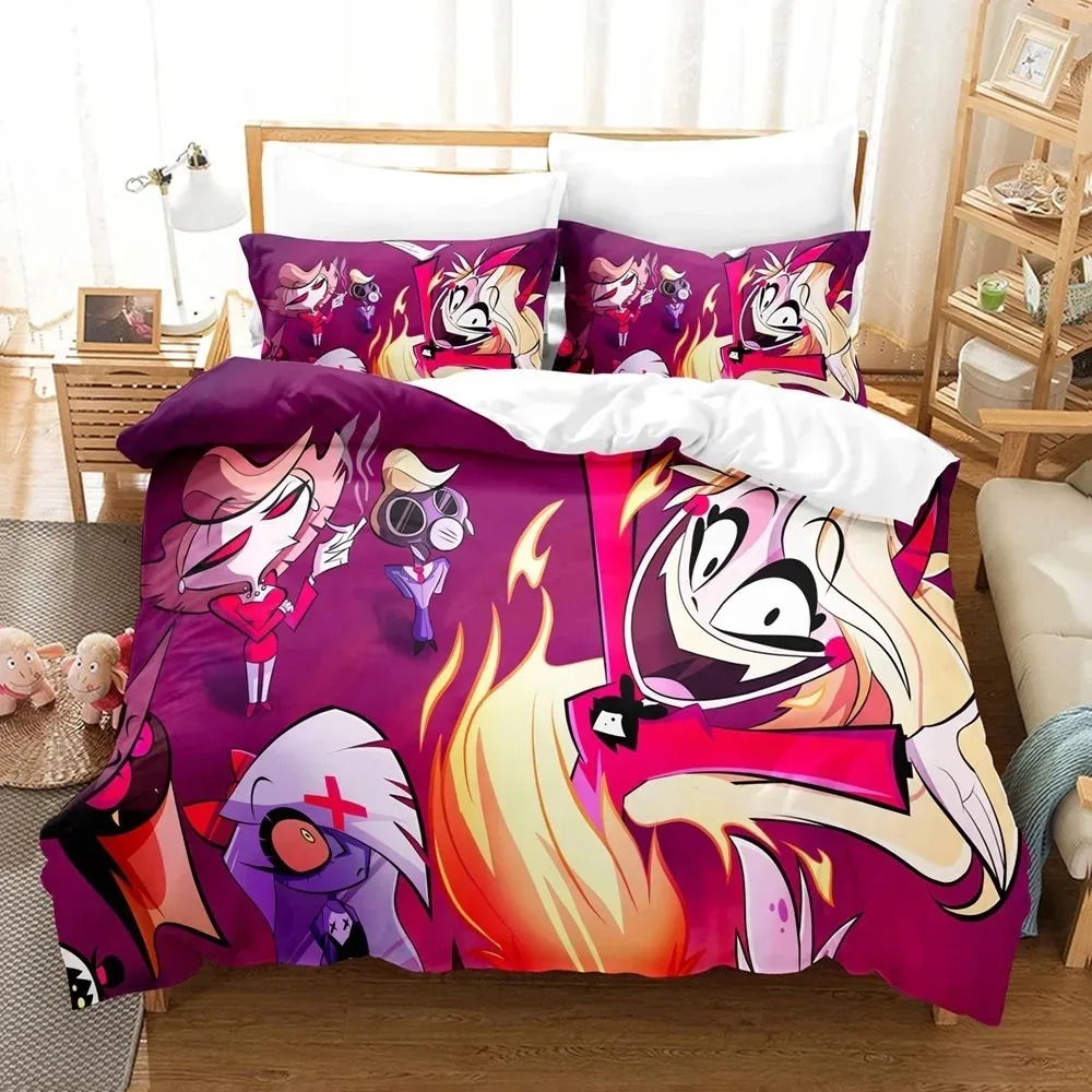 Fashion Cartoon Hazbin Hotel B - Home Textiles Classic Fashion recension och pris