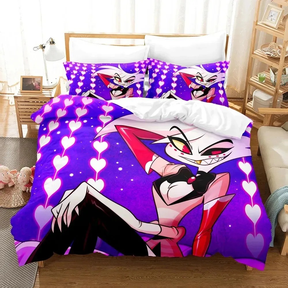 Fashion Cartoon Hazbin Hotel B - Home Textiles Classic Fashion recension och pris