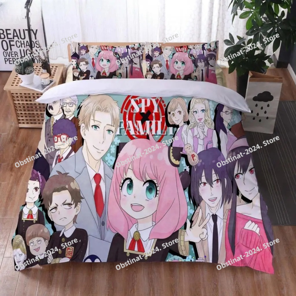 3D Printing Anime SpyXFamily B - Home Textiles Classic Fashion recension och pris