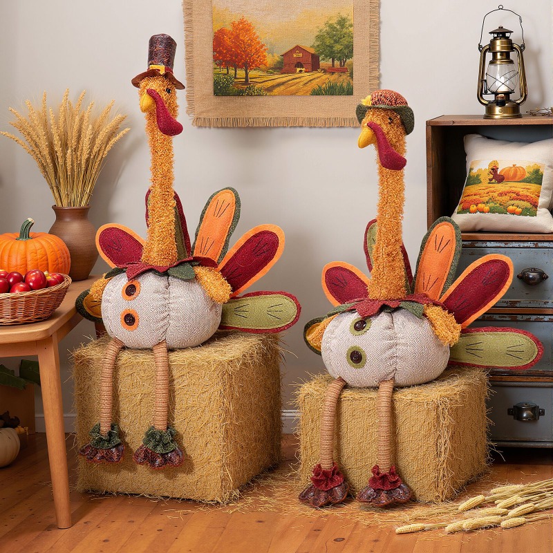 Thanksgiving Turkey Doll Autum - Home Textiles Turkey recension och pris
