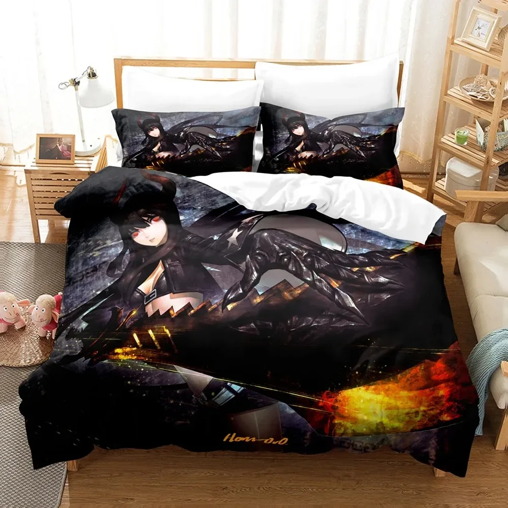 Black Rock Shooter Duvet Cover - Home Textiles Classic Fashion recension och pris