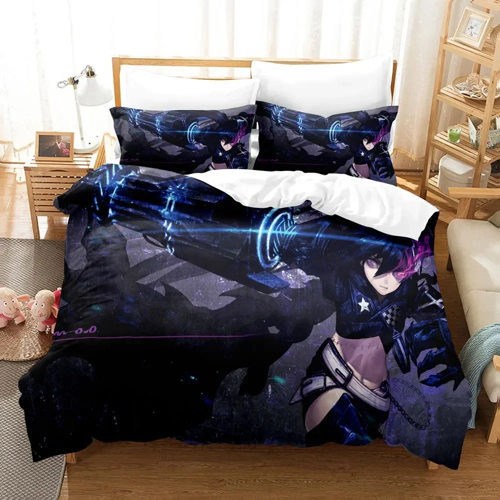 Black Rock Shooter Duvet Cover - Home Textiles Classic Fashion recension och pris
