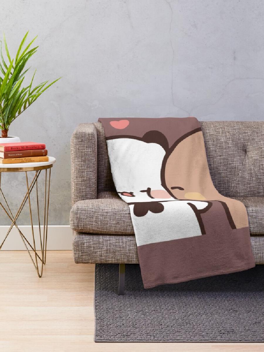 Love Kiss from DuDu Bear to Bu - Home Textiles Throw recension och pris