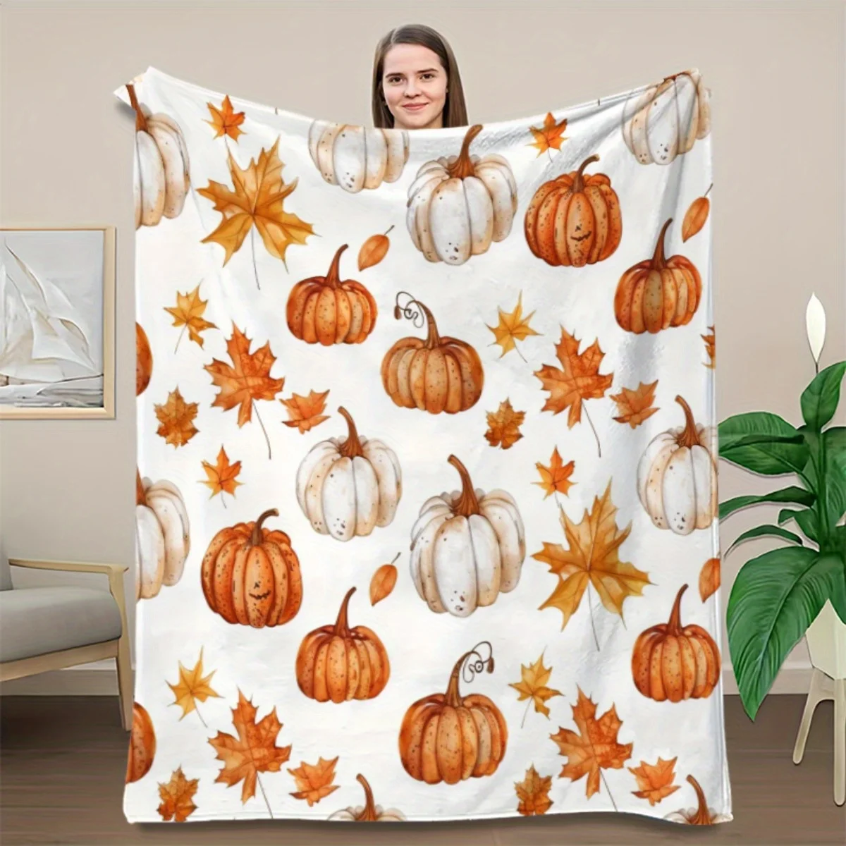 Thanksgiving Throw Blanket – C - Home Textiles Turkey recension och pris