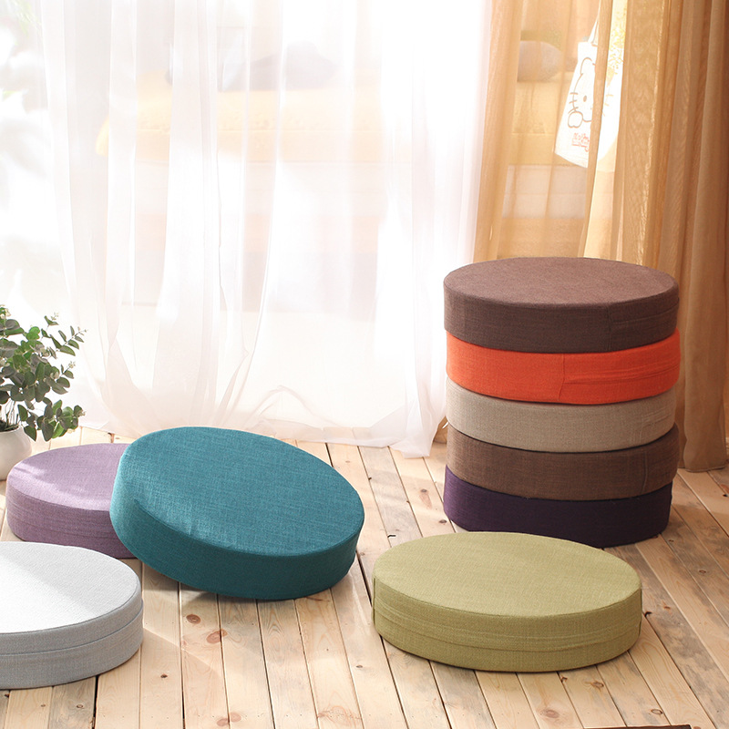 40x6cm Linen Tatami Meditation - Floor Cushion Pouf recension och pris