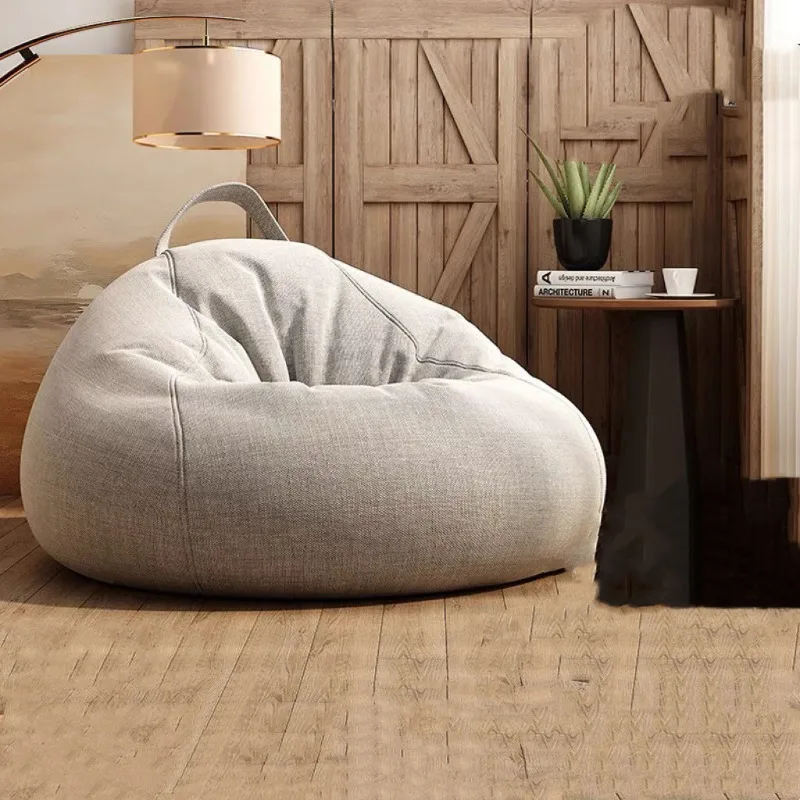 Lazy Sofa Cover Bean Bag Cover - Floor Cushion Pouf recension och pris