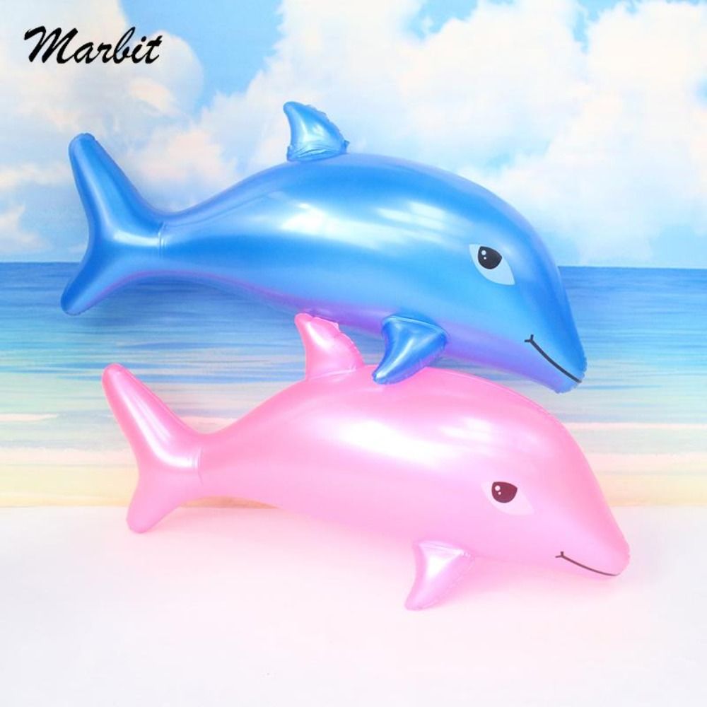 1PC 53cm Inflatable Dolphin Be - Fitted Sheet Deep recension och pris