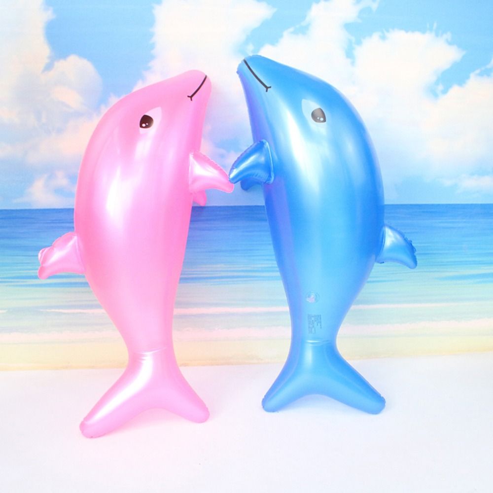 1PC 53cm Inflatable Dolphin Be - Fitted Sheet Deep recension och pris