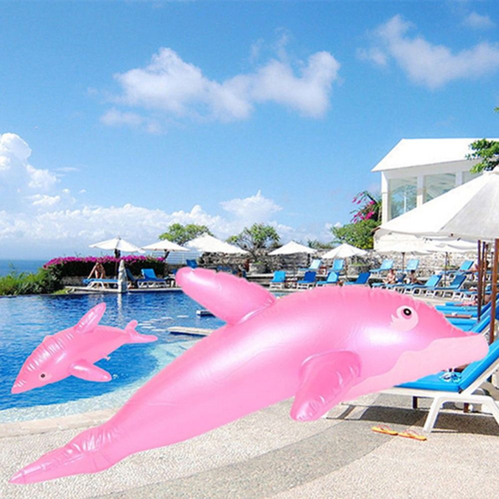 1PC 53cm Inflatable Dolphin Be - Fitted Sheet Deep recension och pris