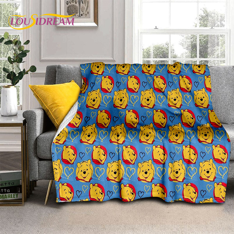 Cute Winnie Pooh Bear Cartoon  - Quality Home Textiles recension och pris