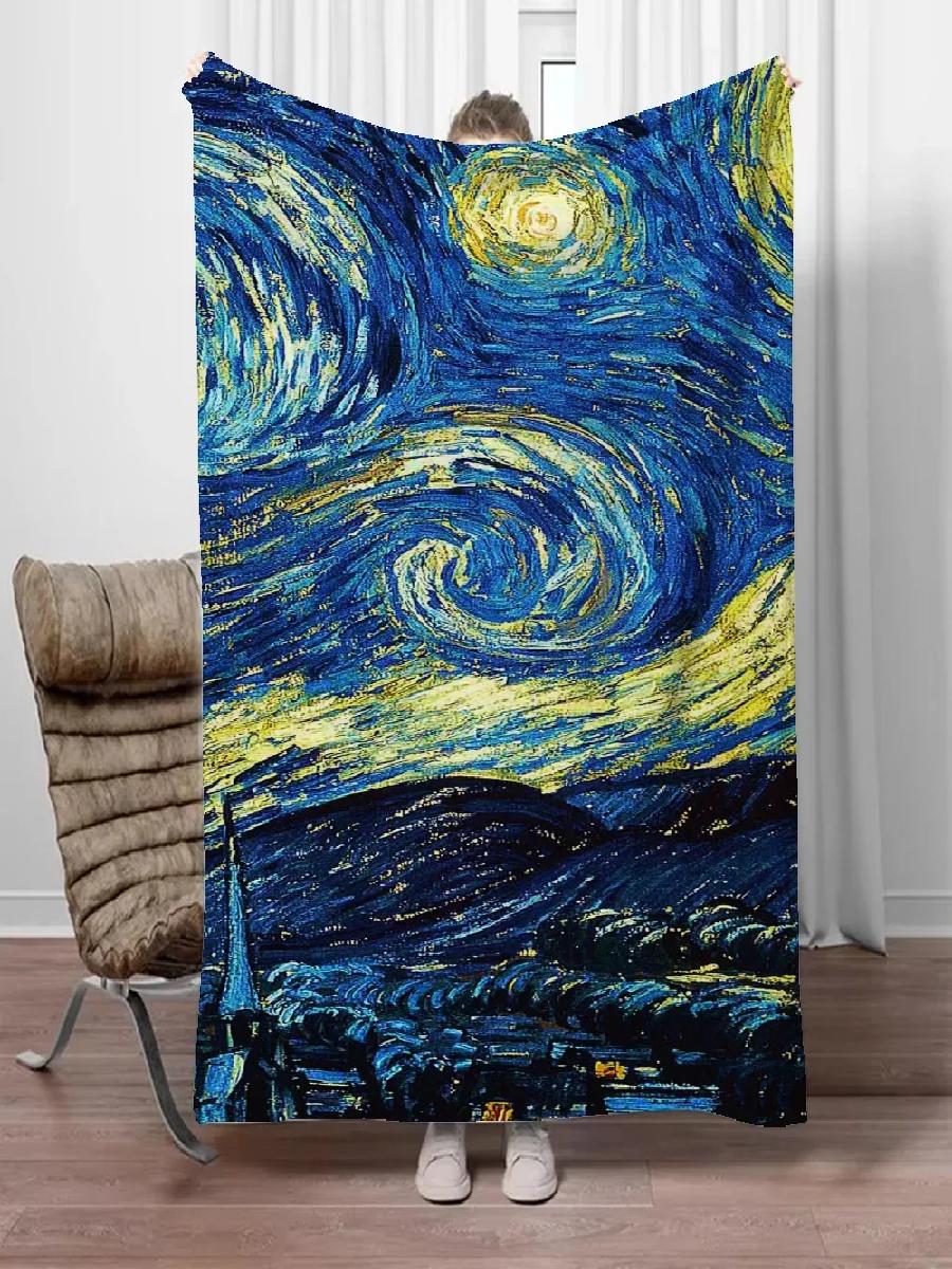 Van Gogh Boho Throw Blanket fo - Home Textiles Throw recension och pris
