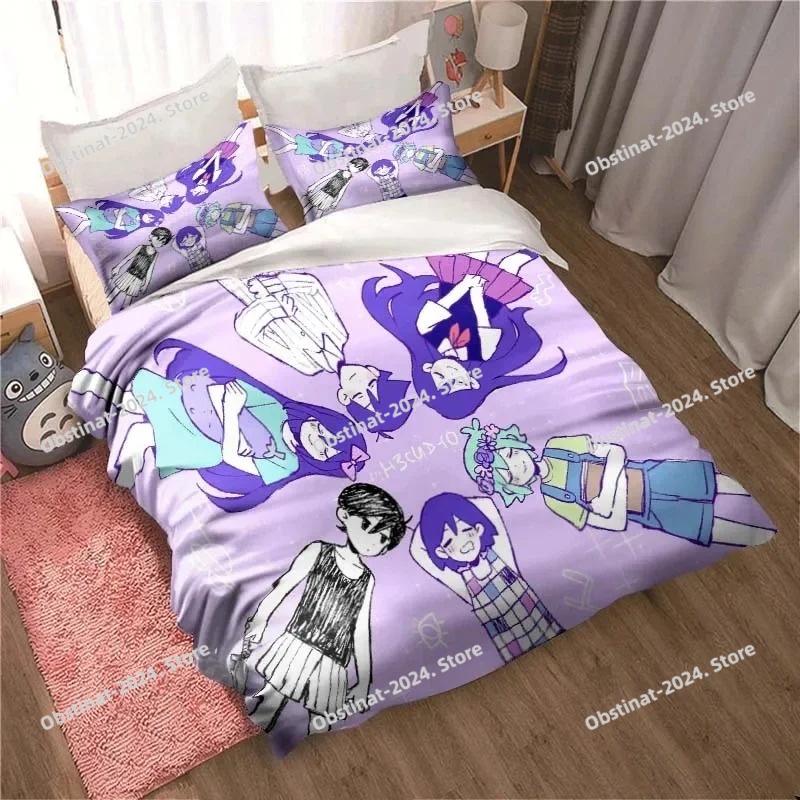 Fashion 3D Printed Anime Omori - Home Textiles Classic Fashion recension och pris