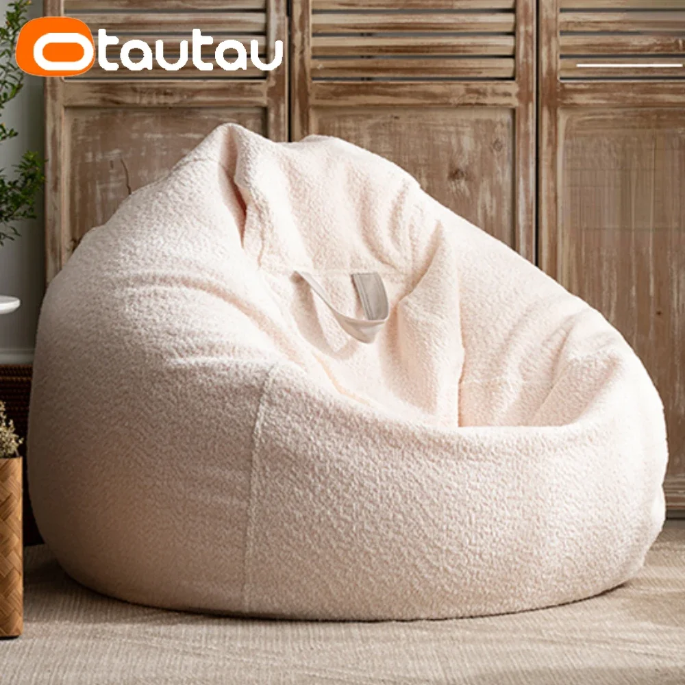 OTAUTAU Thick Soft Chenille Ve - Floor Cushion Pouf recension och pris