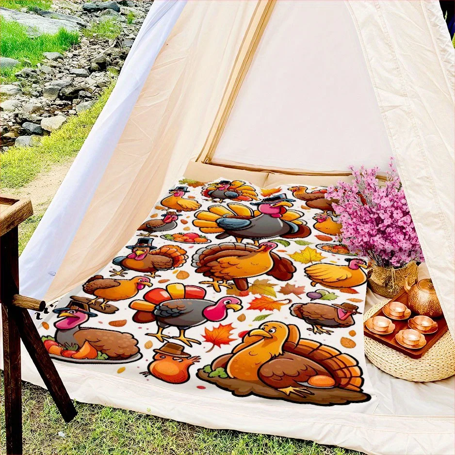 Turkey Thanksgiving Blanket Au - Home Textiles Turkey recension och pris