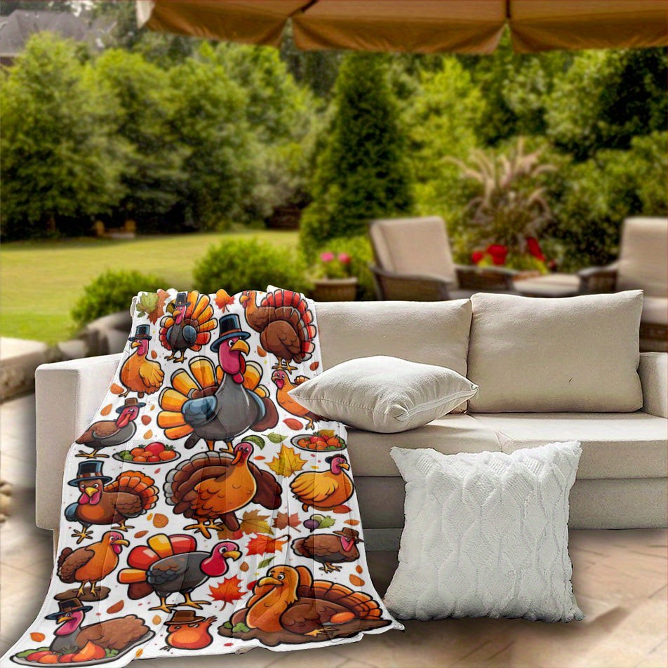 Turkey Thanksgiving Blanket Au - Home Textiles Turkey recension och pris