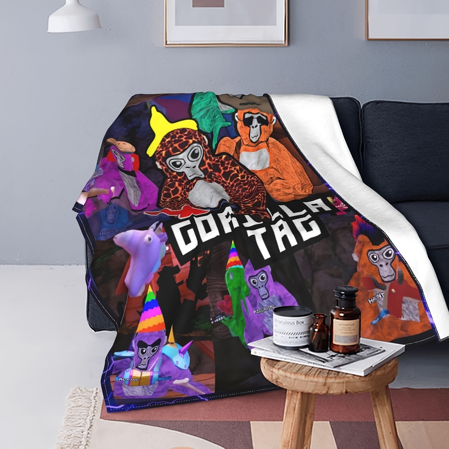 Gorilla Tag Blanket Custom Des - Quality Home Textiles recension och pris