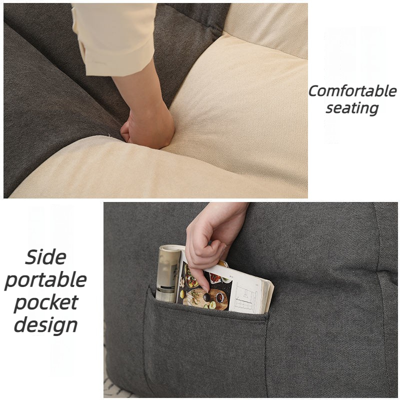 2 Person Bean Bag Sofas Relaxi - Floor Cushion Pouf recension och pris