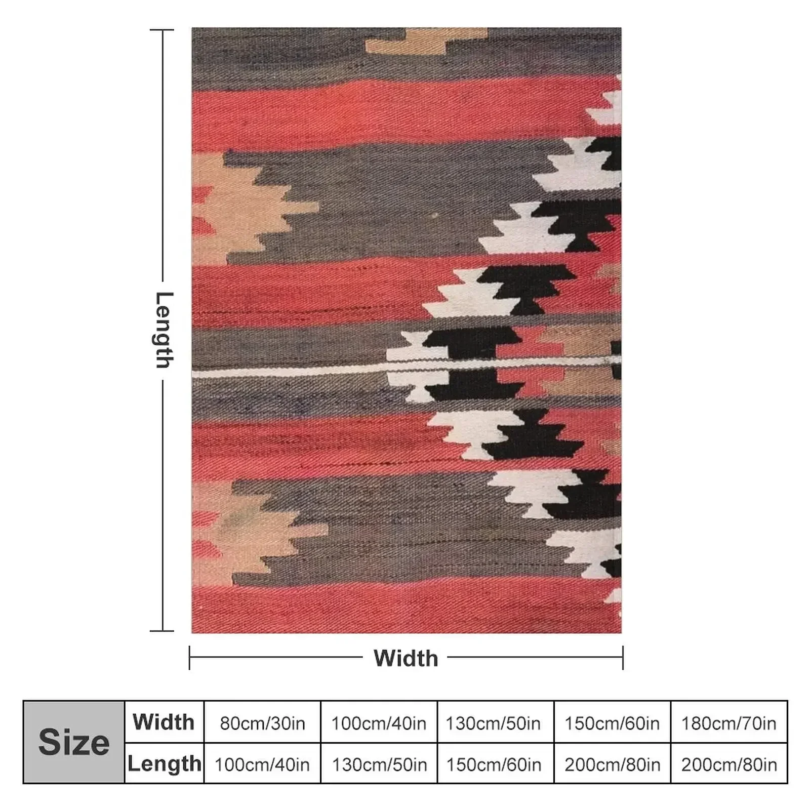 Geometric Vintage Turkish Kili - Home Textiles Classic Fashion recension och pris