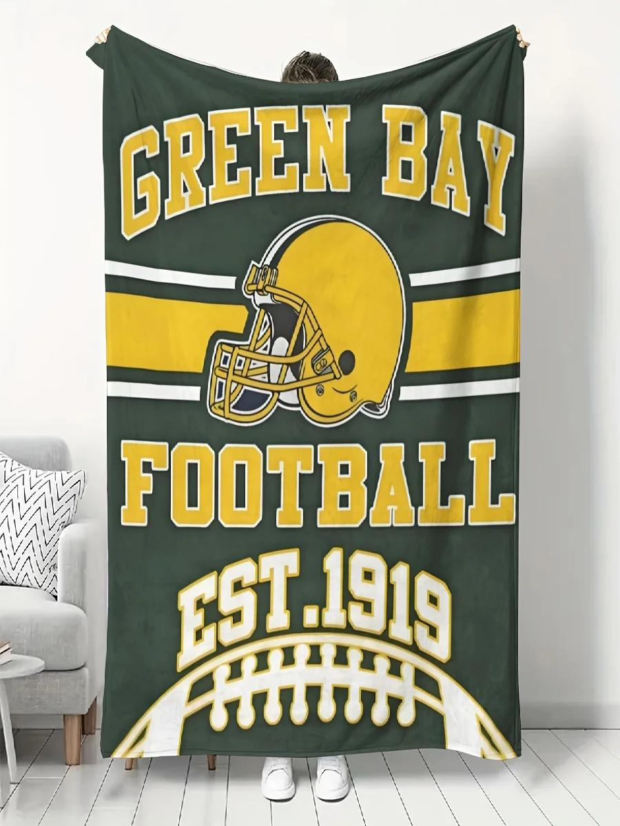 Soft Football Team Blanket Lig - Home Textiles Throw recension och pris