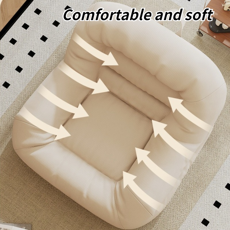 Lazy Bean Bag Sofas Portable C - Floor Cushion Pouf recension och pris