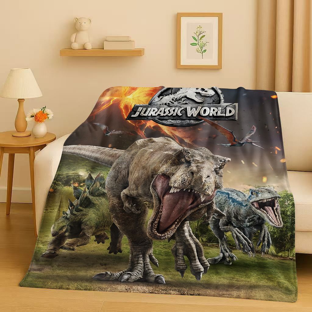 3D Jurassic Park Dinosaur Cart - Quality Home Textiles recension och pris