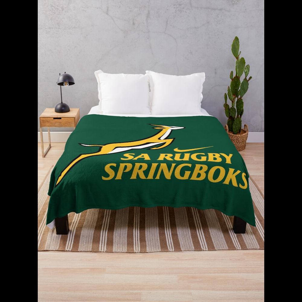 Springbok Rugby Throw Blanket  - Home Textiles Throw recension och pris