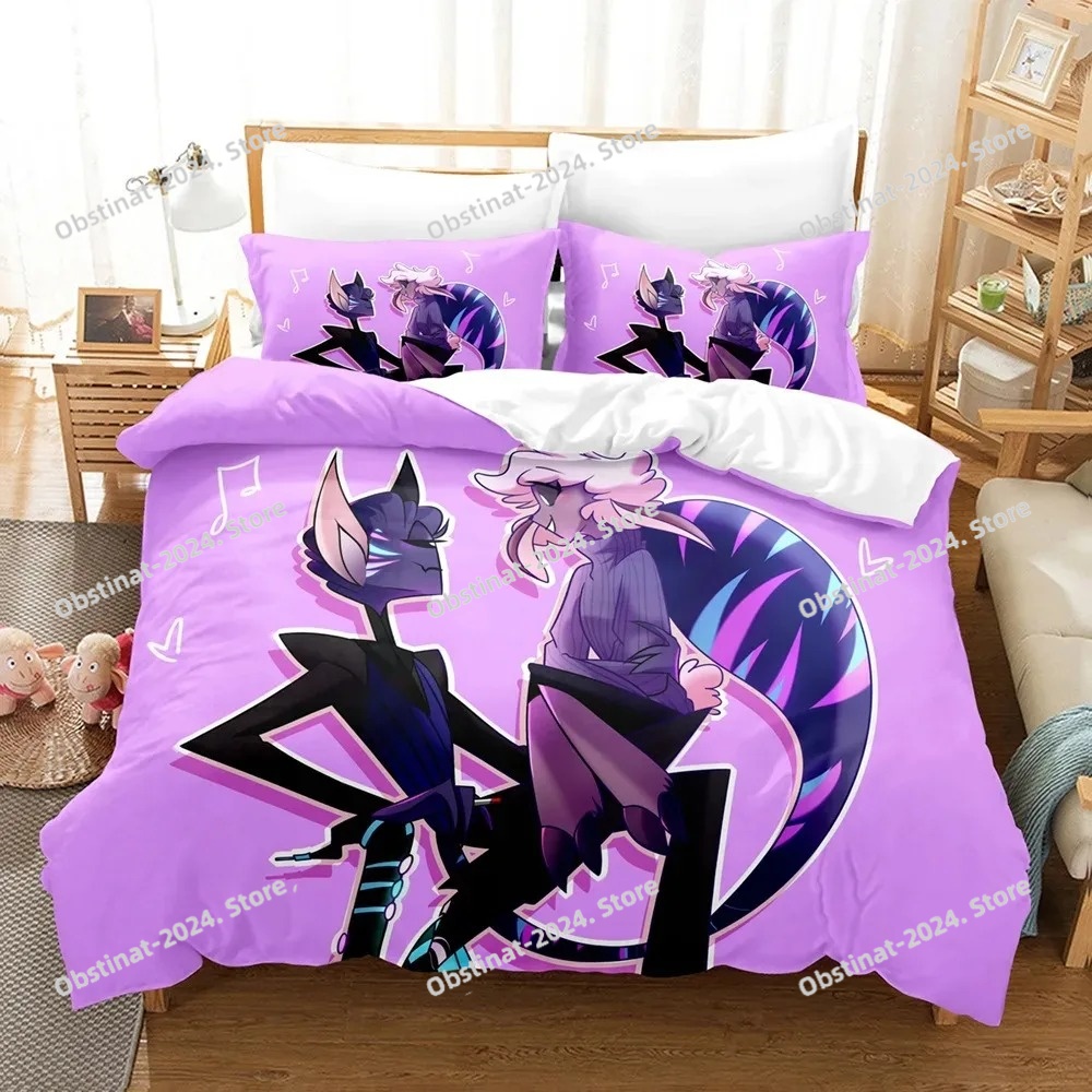 Fashion Cartoon Hazbin Hotel B - Home Textiles Classic Fashion recension och pris