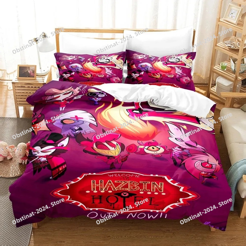 Fashion Cartoon Hazbin Hotel B - Home Textiles Classic Fashion recension och pris